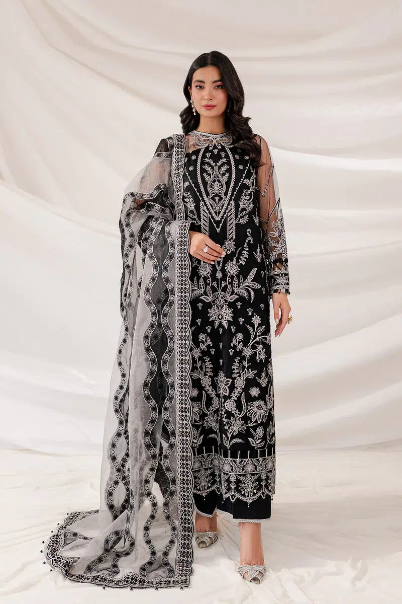 Farasha | Lumiere Luxury Collection 23 | Black Swan - Pakistani Designer Dress - by Farasha | Type: Formal - 100% Original at Saira Sultan