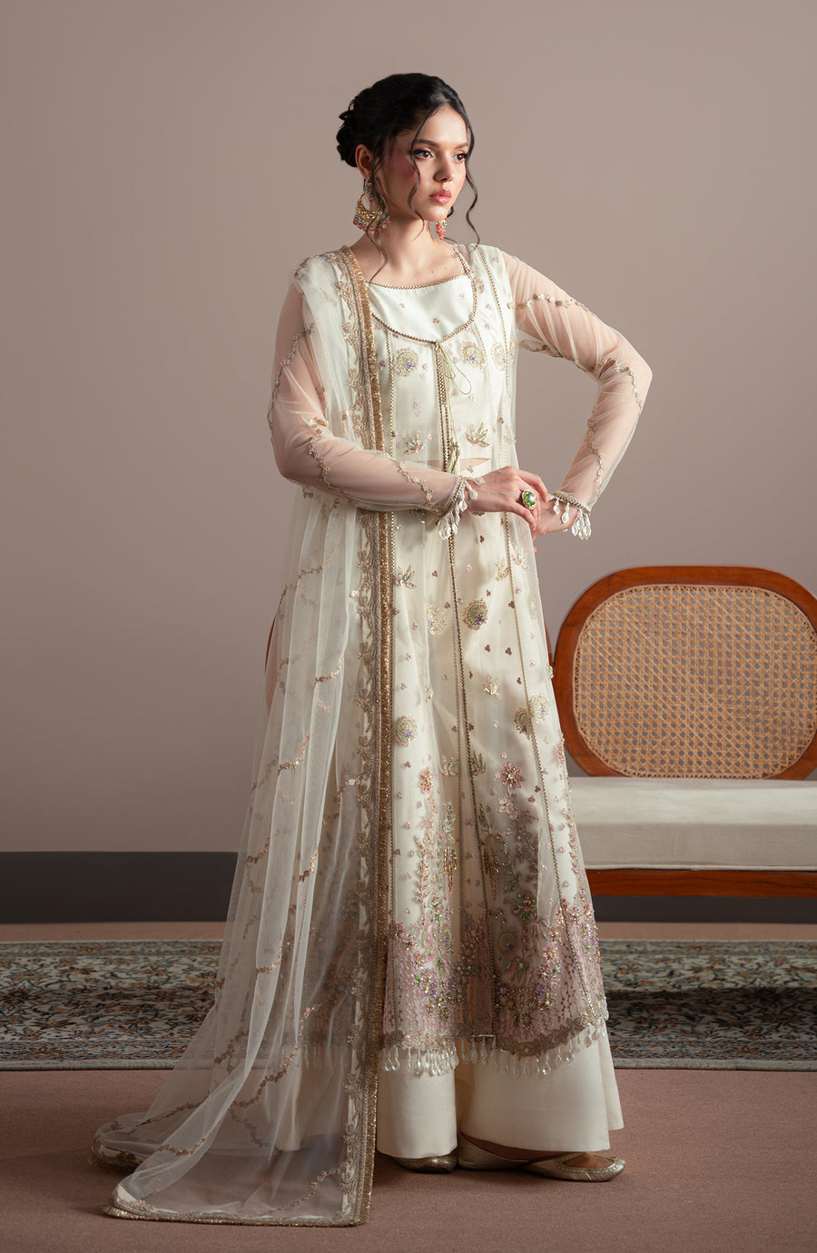 Fabiha Fatima | Elvin Pret Wear | FAYRA - Pakistani Designer Dress - by Fabiha Fatima - Type : Ladies Clothes - 100% Original at Saira Sultan