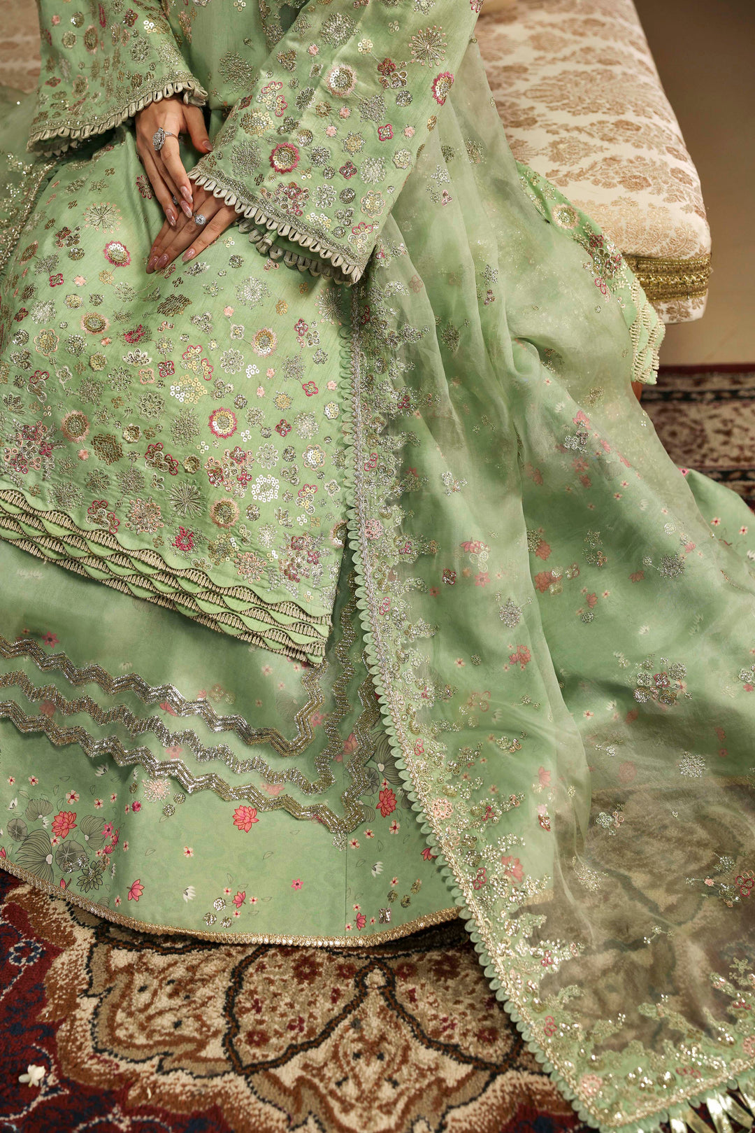 Sable Vogue | Festive 25 | FC-03-25-G - Pakistani Designer Dress - by Sable Vogue - Type : Ladies Clothes - 100% Original at Saira Sultan