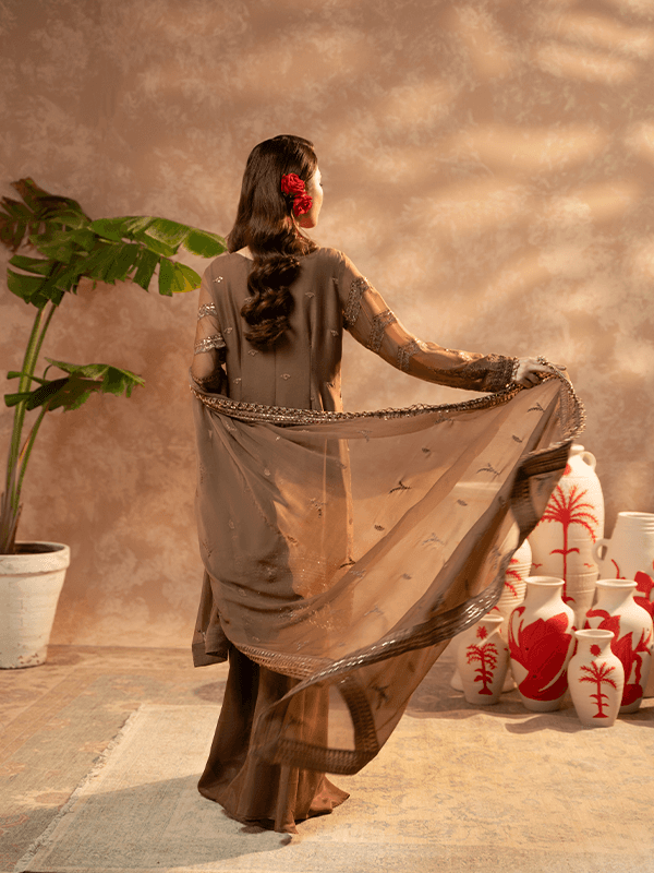 Zebtan | Zeenat Festive Collection | ZN-03 - Pakistani Designer Dress - by Zebtan | Type: Luxury - 100% Original at Saira Sultan
