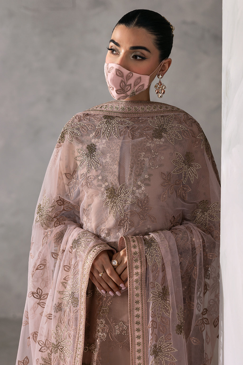 Flossie | Laconic Formals | FE - 910 L Oyster Pink Chiffon