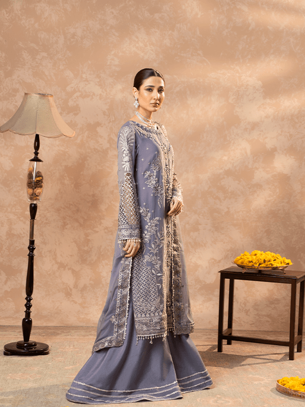 Zebtan | Zeenat Festive Collection | ZN-08 - Pakistani Designer Dress - by Zebtan | Type: Luxury - 100% Original at Saira Sultan