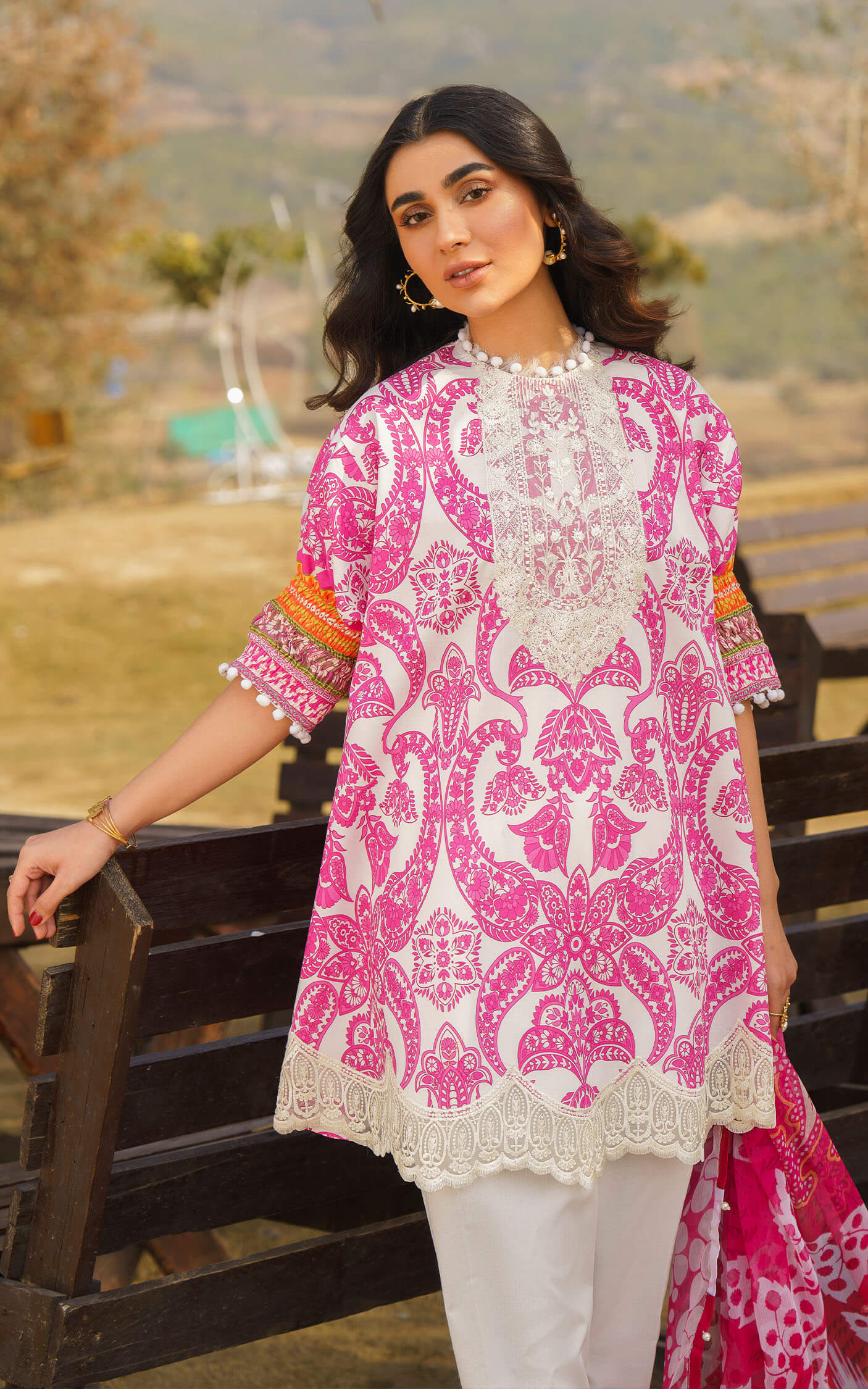 Asifa and Nabeel | Meraki Summer 24 | Fia - Pakistani Designer Dress - by Asifa and Nabeel | Type: Luxury - 100% Original at Saira Sultan