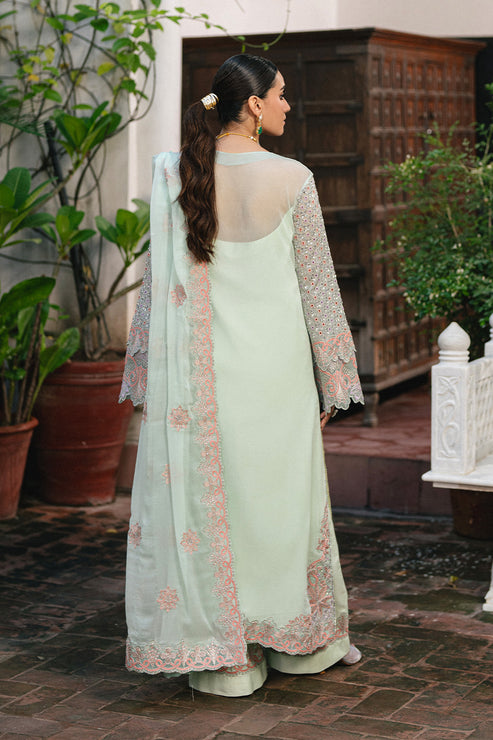 Maryum N Maria | Gulnaar Formals | 3 Piece Embroidered Chiffon TATIANA - FSU5652 - Pakistani Designer Dress - by Maryum N Maria - Type : Ladies Clothes - 100% Original at Saira Sultan