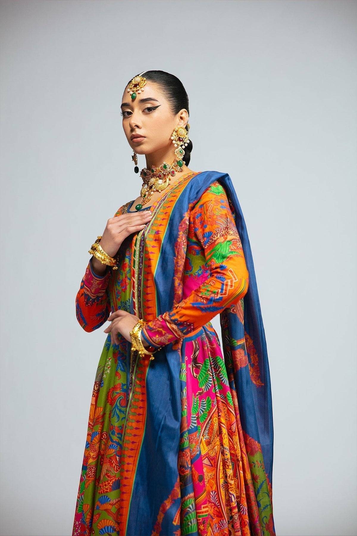 Fahad Hussayn | Tribalvention Formals | Darpan - Pakistani Designer Dress - by Fahad Hussayn | Type: Formal - 100% Original at Saira Sultan