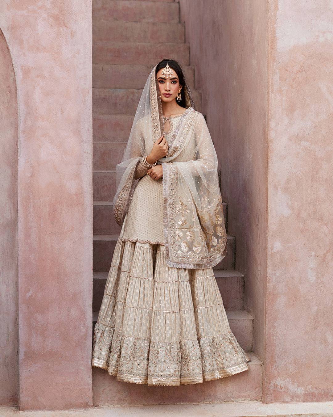 Faiza Saqlain | Aurnia Spring Festive Edit 24 | Kaia - Pakistani Designer Dress - by Faiza Saqlain | Type: Luxury - 100% Original at Saira Sultan