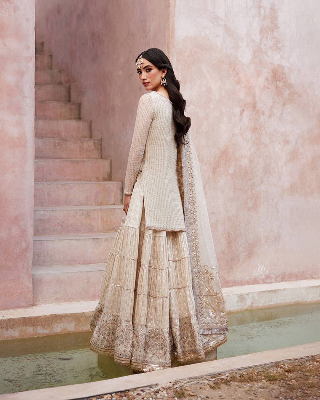 Faiza Saqlain | Aurnia Spring Festive Edit 24 | Kaia - Pakistani Designer Dress - by Faiza Saqlain | Type: Luxury - 100% Original at Saira Sultan
