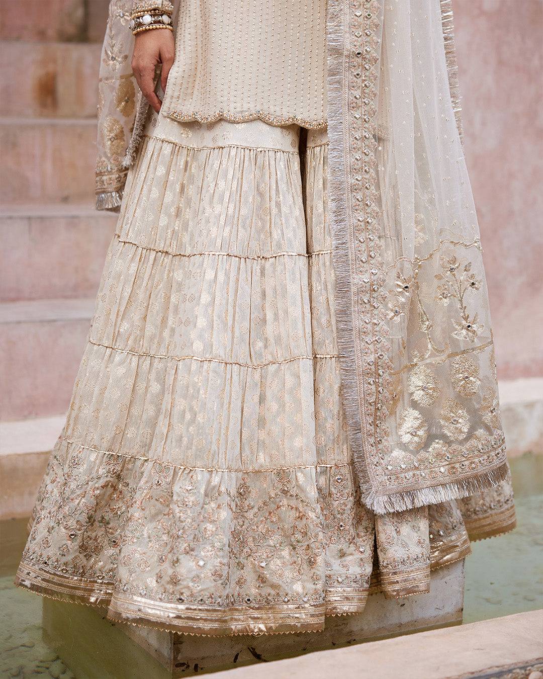Faiza Saqlain | Aurnia Spring Festive Edit 24 | Kaia - Pakistani Designer Dress - by Faiza Saqlain | Type: Luxury - 100% Original at Saira Sultan