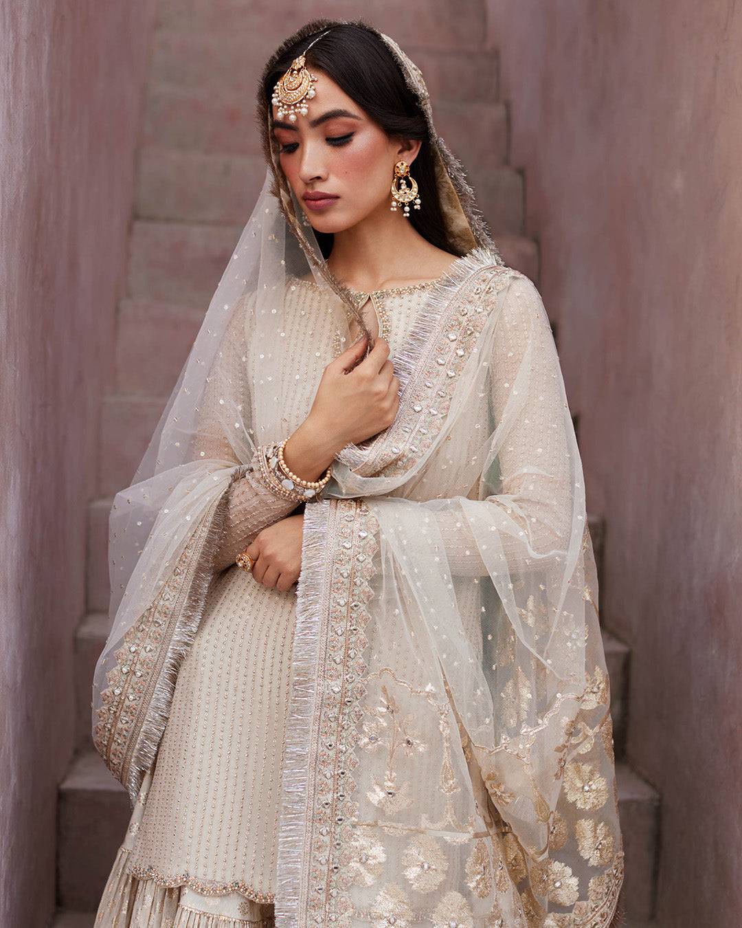 Faiza Saqlain | Aurnia Spring Festive Edit 24 | Kaia - Pakistani Designer Dress - by Faiza Saqlain | Type: Luxury - 100% Original at Saira Sultan
