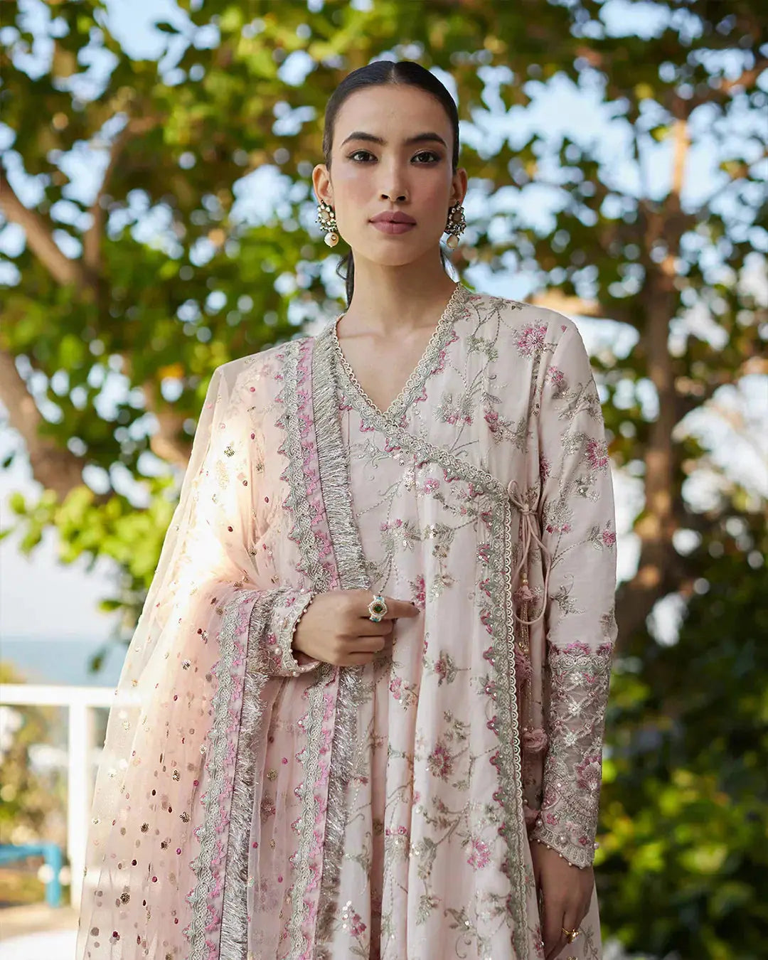 Faiza Saqlain | Liliana Luxury Lawn 24 | Karine - Pakistani Designer Dress - by Faiza Saqlain | Type: Luxury - 100% Original at Saira Sultan