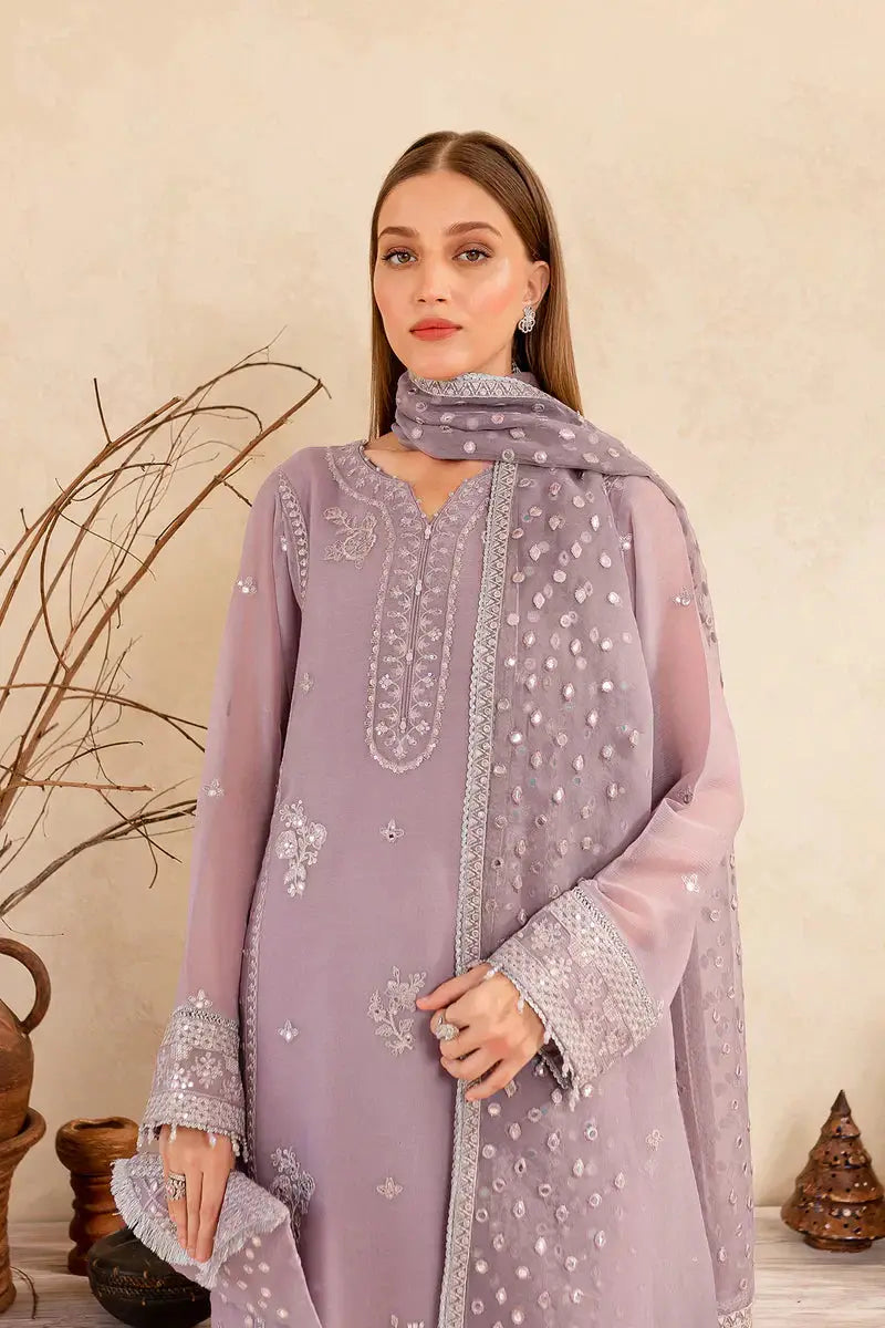 Farasha | Ritizer Festive Formals | Lilac Glow - Pakistani Designer Dress - by Farasha | Type: Formal - 100% Original at Saira Sultan