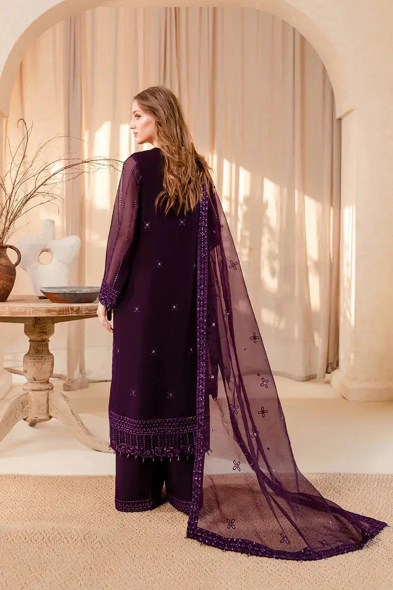Farasha | Ritizer Festive Formals | Purple Dazzle - Pakistani Designer Dress - by Farasha | Type: Formal - 100% Original at Saira Sultan