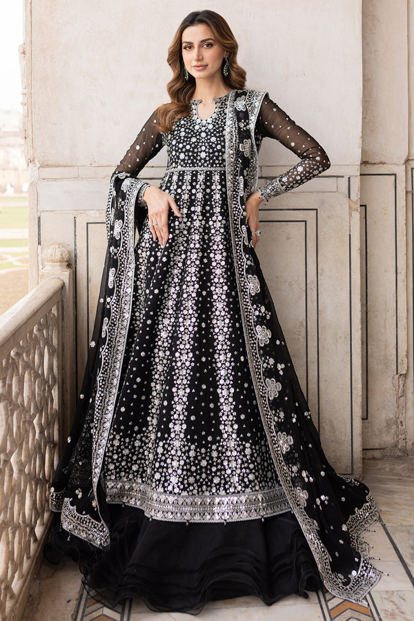 Farasha | Ritzier Wedding Formals | Midnight Orchid Custom Size Black Chiffon