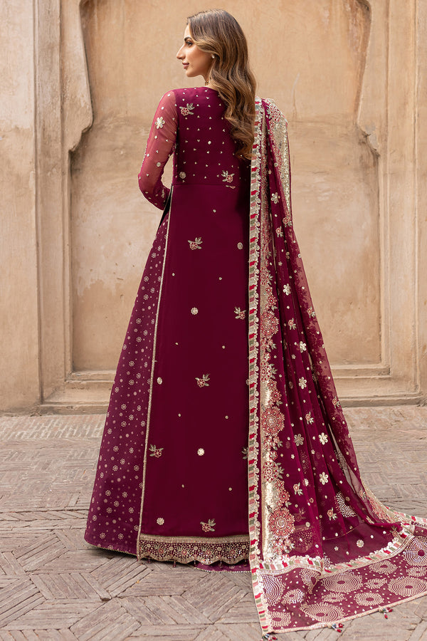 Farasha | Ritzier Wedding Formals | Scarlet Charm S Maroon Chiffon