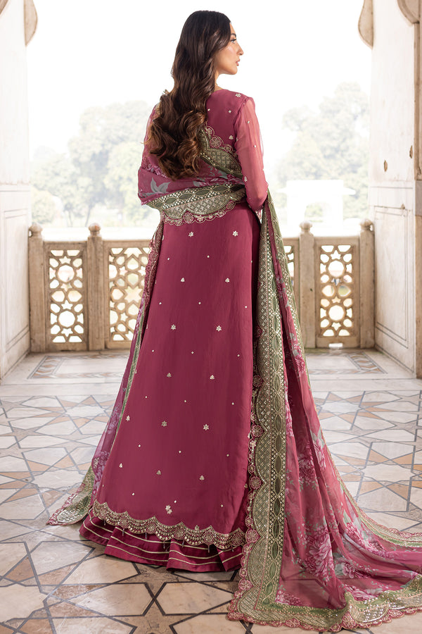Farasha | Ritzier Wedding Formals | Regal Rose S Magenta Chiffon
