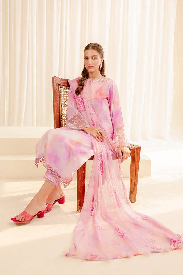 Farasha | Printed Essentials | PEONY - Pakistani Designer Dress - by Farasha | Type: Luxury - 100% Original at Saira Sultan