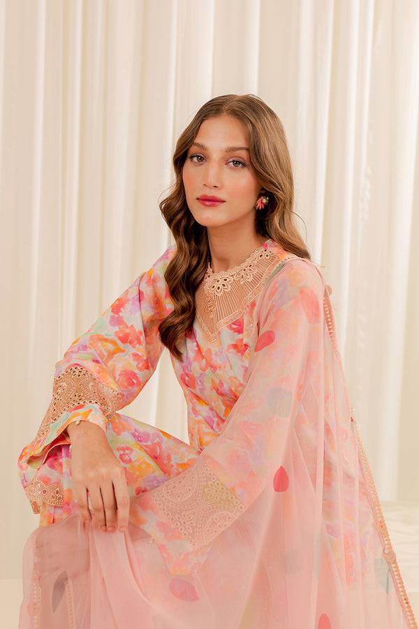 Farasha | Printed Essentials | ETHNIC DEW - Pakistani Designer Dress - by Farasha | Type: Luxury - 100% Original at Saira Sultan