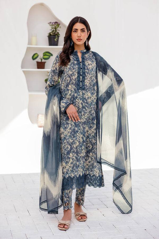 Farasha | Printed Essentials | EMERY - Pakistani Designer Dress - by Farasha | Type: Luxury - 100% Original at Saira Sultan