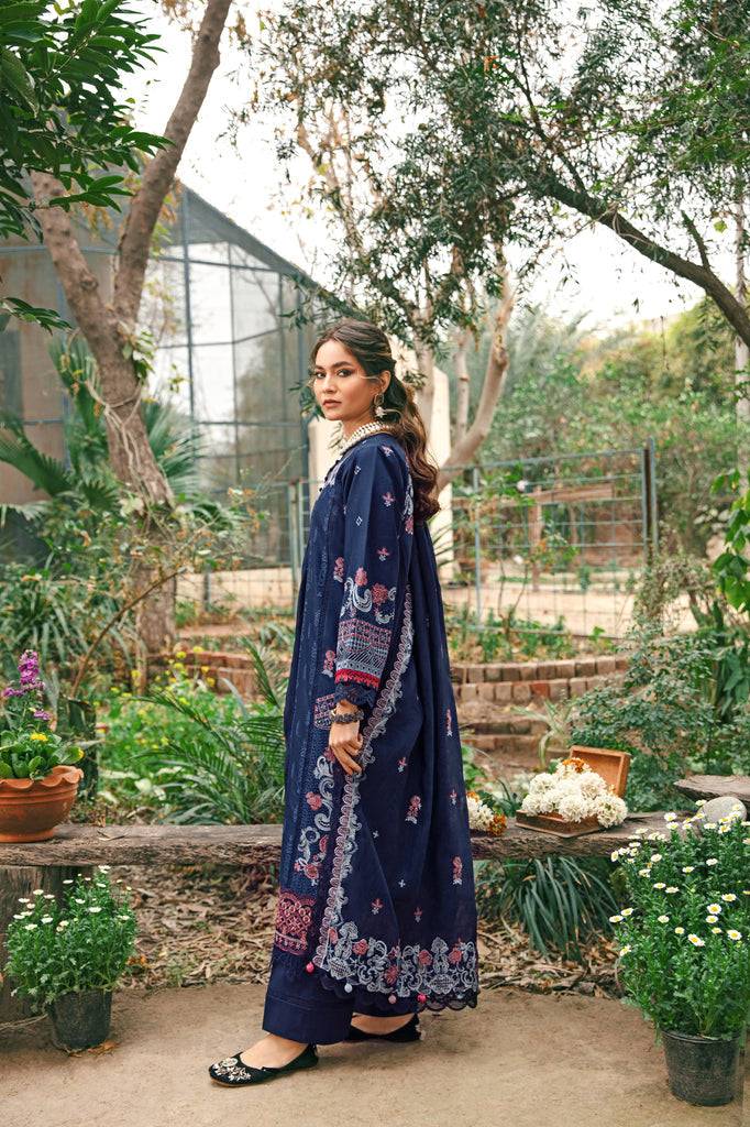 Florent | Luxury Lawn 24 | 3A - Pakistani Designer Dress - by Florent | Type: Luxury - 100% Original at Saira Sultan