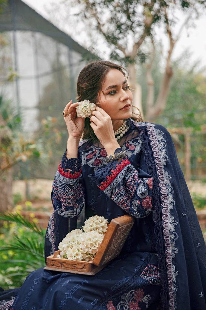 Florent | Luxury Lawn 24 | 3A - Pakistani Designer Dress - by Florent | Type: Luxury - 100% Original at Saira Sultan