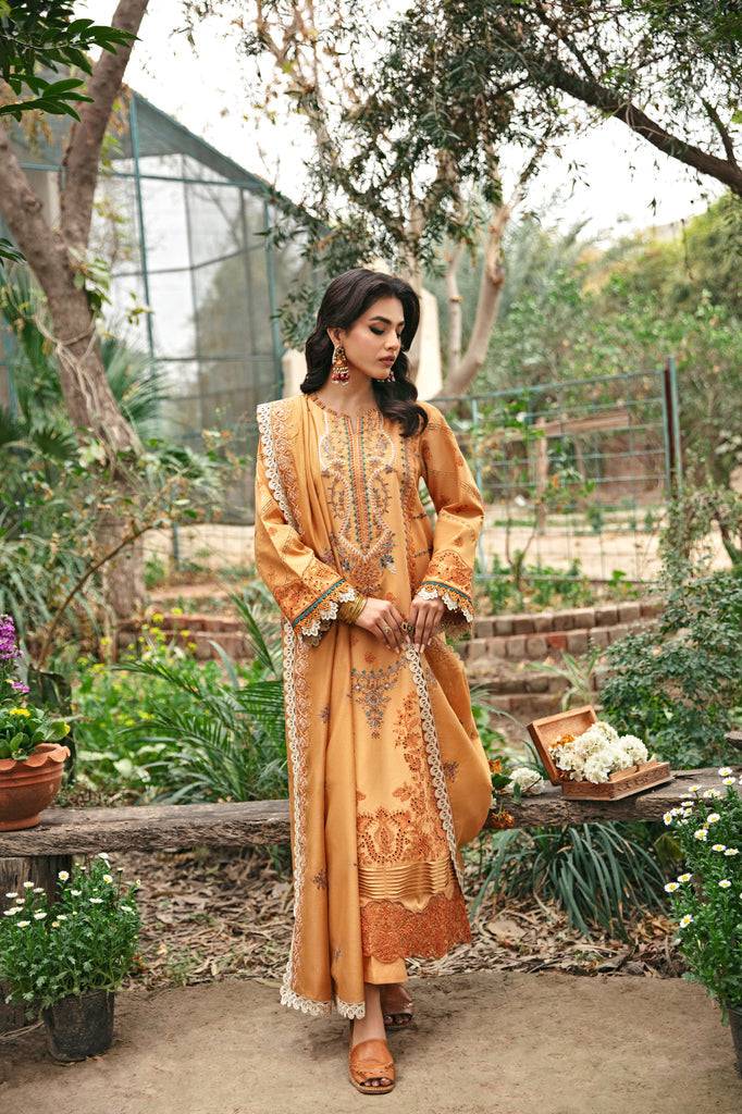Florent | Luxury Lawn 24 | FFL-4A - Pakistani Designer Dress - by Florent | Type: Luxury - 100% Original at Saira Sultan