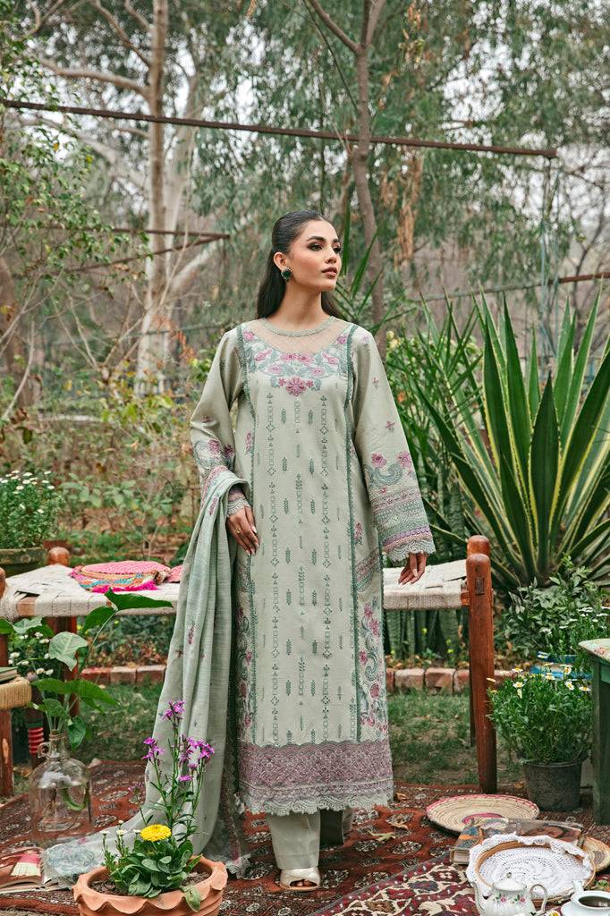 Florent | Luxury Lawn 24 | FFL-3B - Pakistani Designer Dress - by Florent | Type: Luxury - 100% Original at Saira Sultan