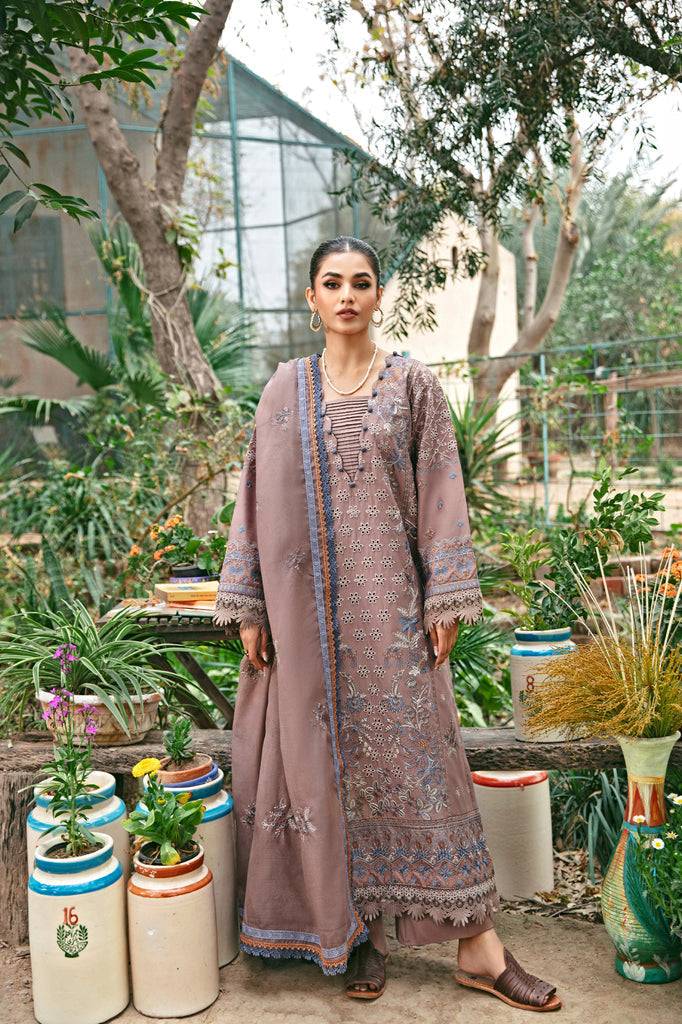 Florent | Luxury Lawn 24 | FFL-7 - Pakistani Designer Dress - by Florent | Type: Luxury - 100% Original at Saira Sultan
