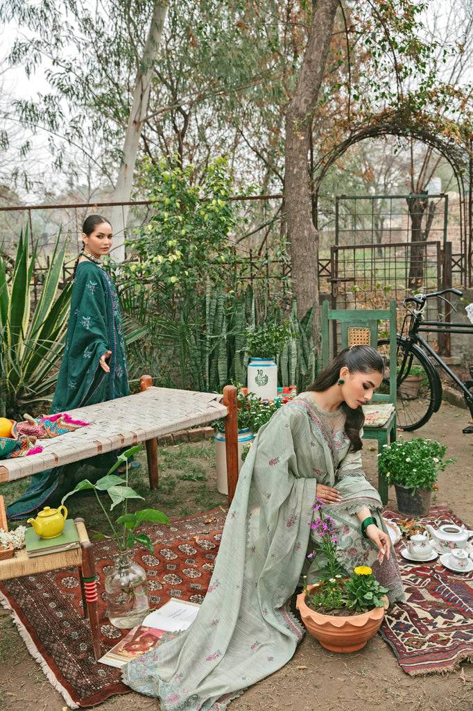 Florent | Luxury Lawn 24 | FFL-3B - Pakistani Designer Dress - by Florent | Type: Luxury - 100% Original at Saira Sultan
