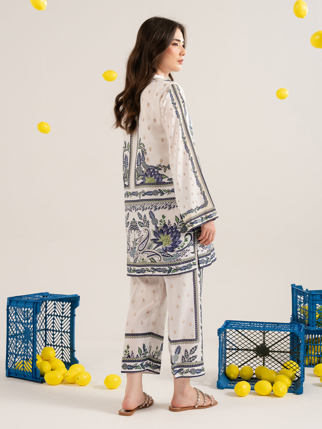 IZEL | Sunset street Pret | FLORET - Pakistani Designer Dress - by Izel - Type : Ladies Clothes - 100% Original at Saira Sultan