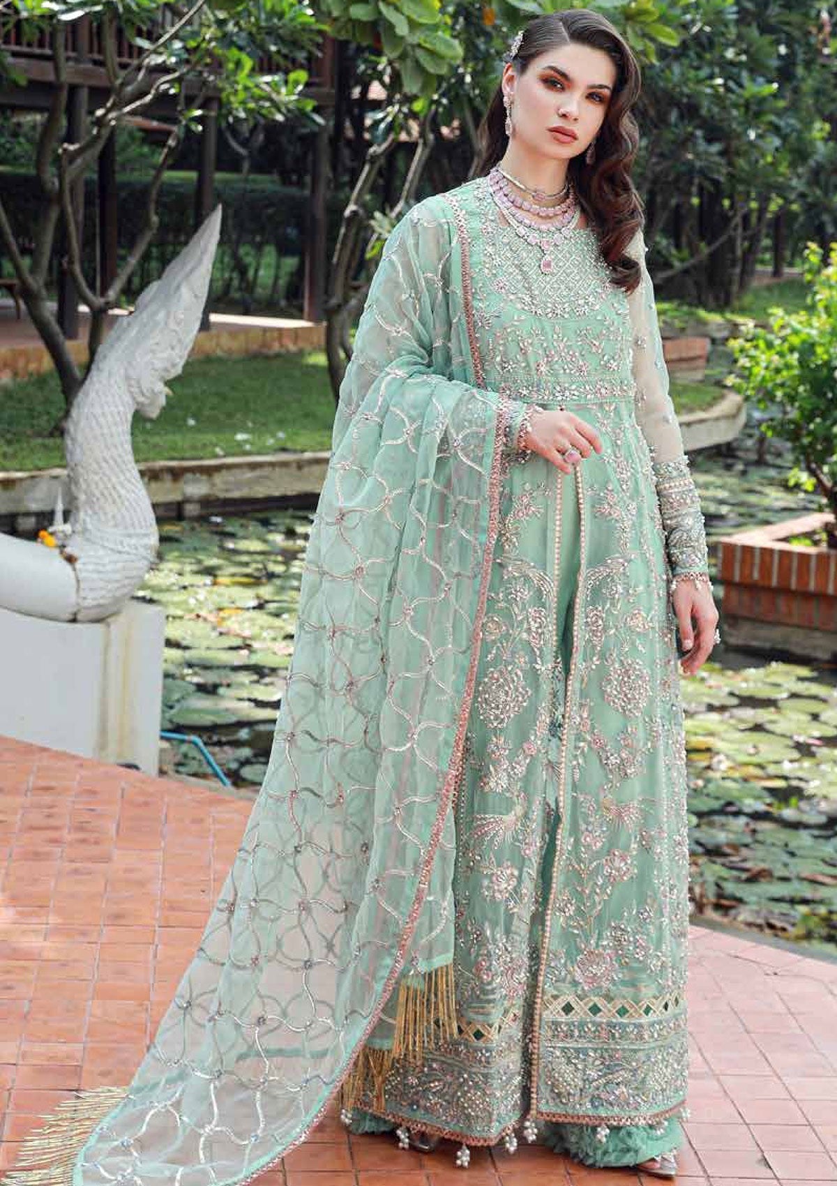 Ezra | Wedding Collection | EW24#01 - Lotus - Pakistani Designer Dress - by Ezra | Type: Formal - 100% Original at Saira Sultan