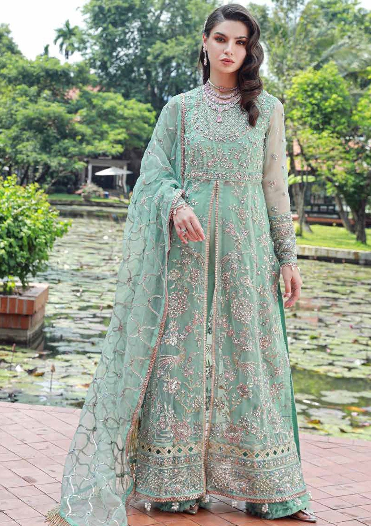 Ezra | Wedding Collection | EW24#01 - Lotus - Pakistani Designer Dress - by Ezra | Type: Formal - 100% Original at Saira Sultan