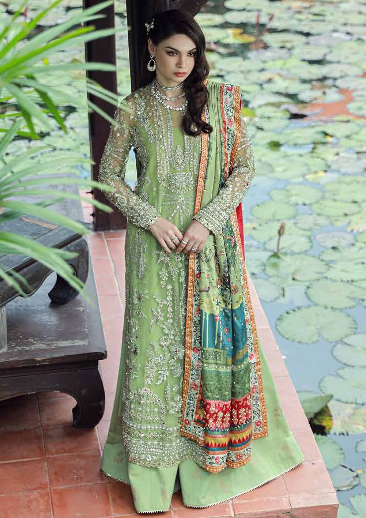 Ezra | Wedding Collection | EW24#04 - Gardenia - Pakistani Designer Dress - by Ezra | Type: Formal - 100% Original at Saira Sultan