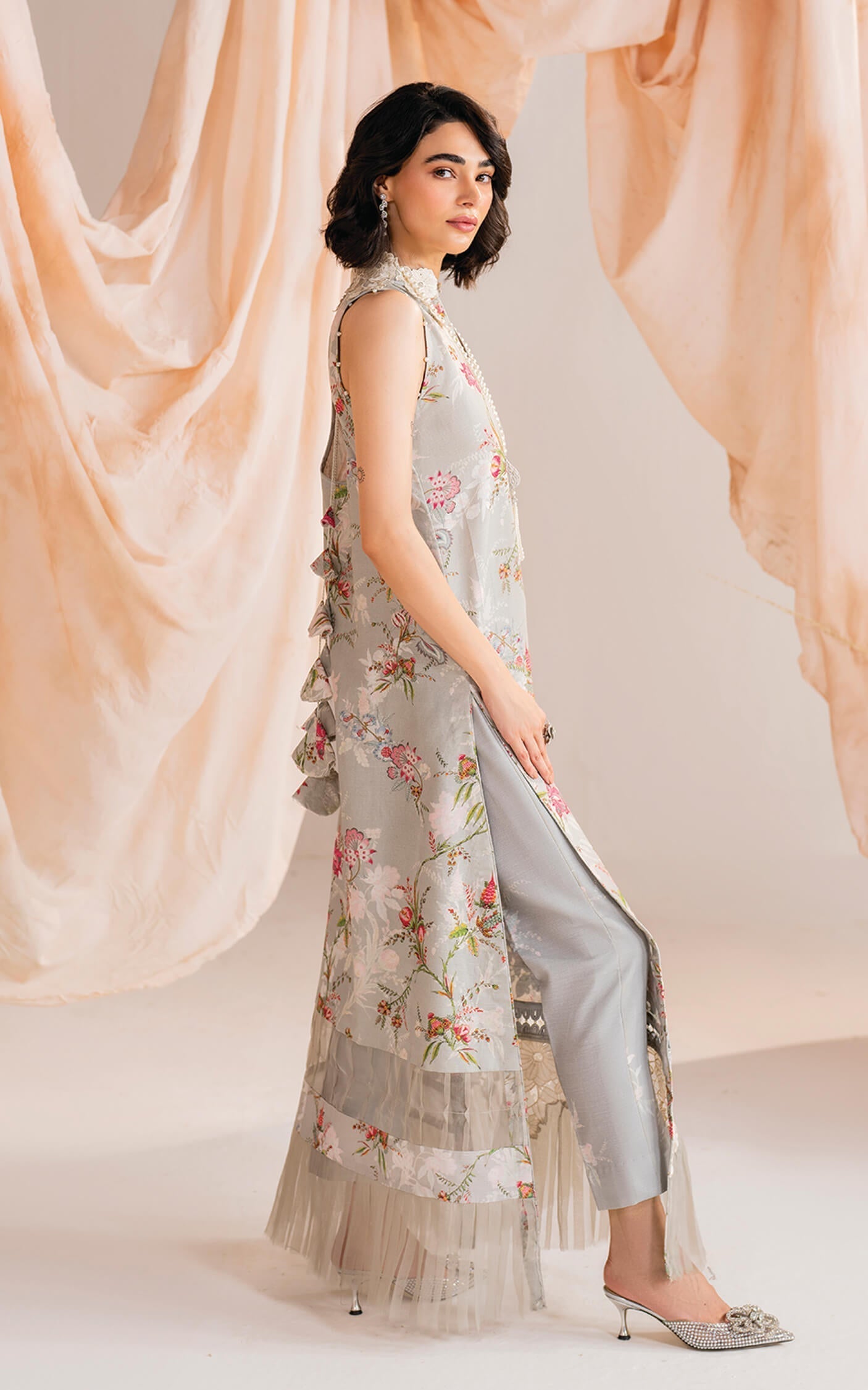 Asifa and Nabeel | Winter Meraki 24 | Frost-MW-09 - Pakistani Designer Dress - by Asifa and Nabeel | Type: Ladies Clothes - 100% Original at Saira Sultan
