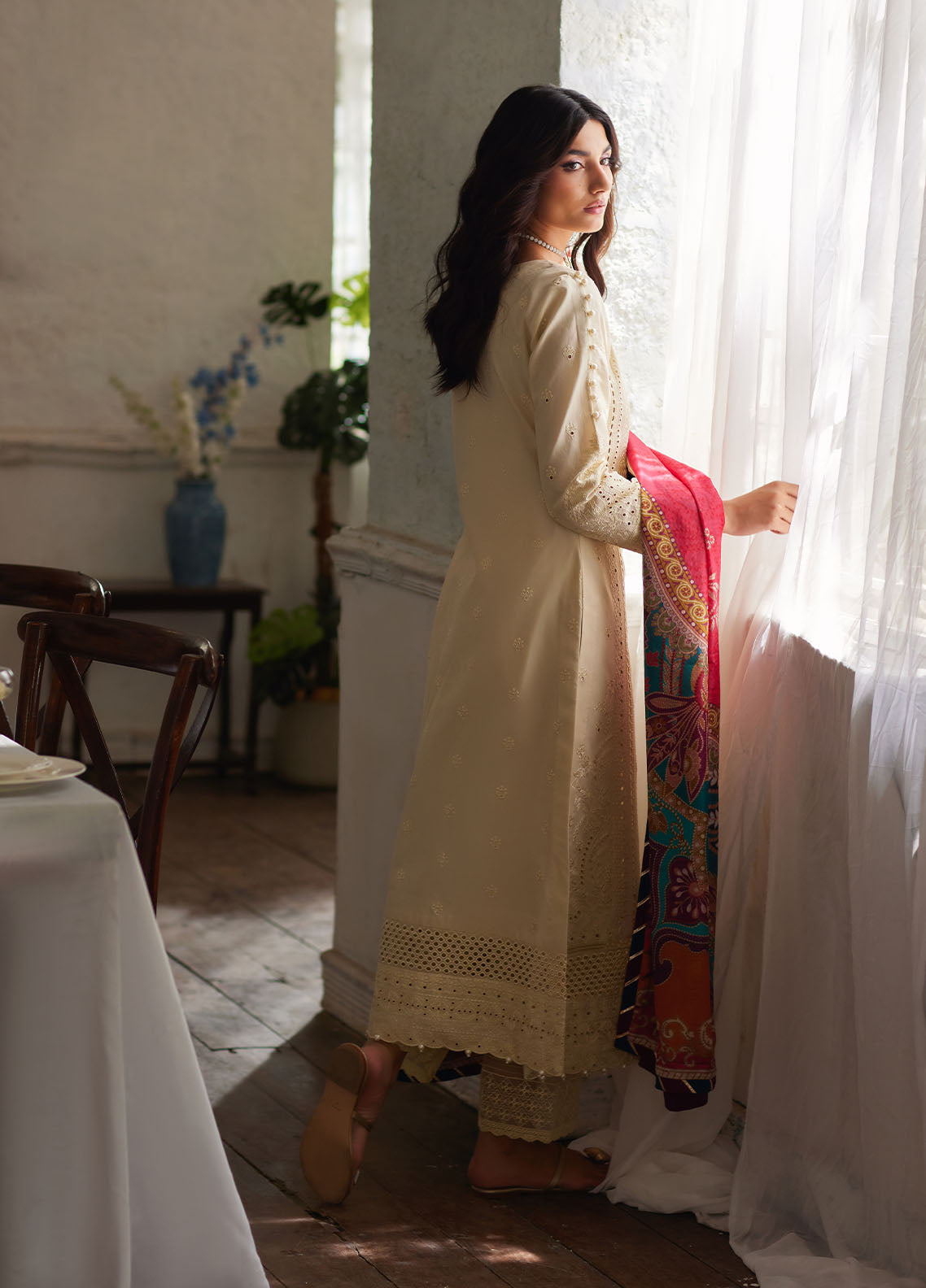 Bin Ilyas | Carnival Summer Edit 25 | Azmin S Ivory Lawn