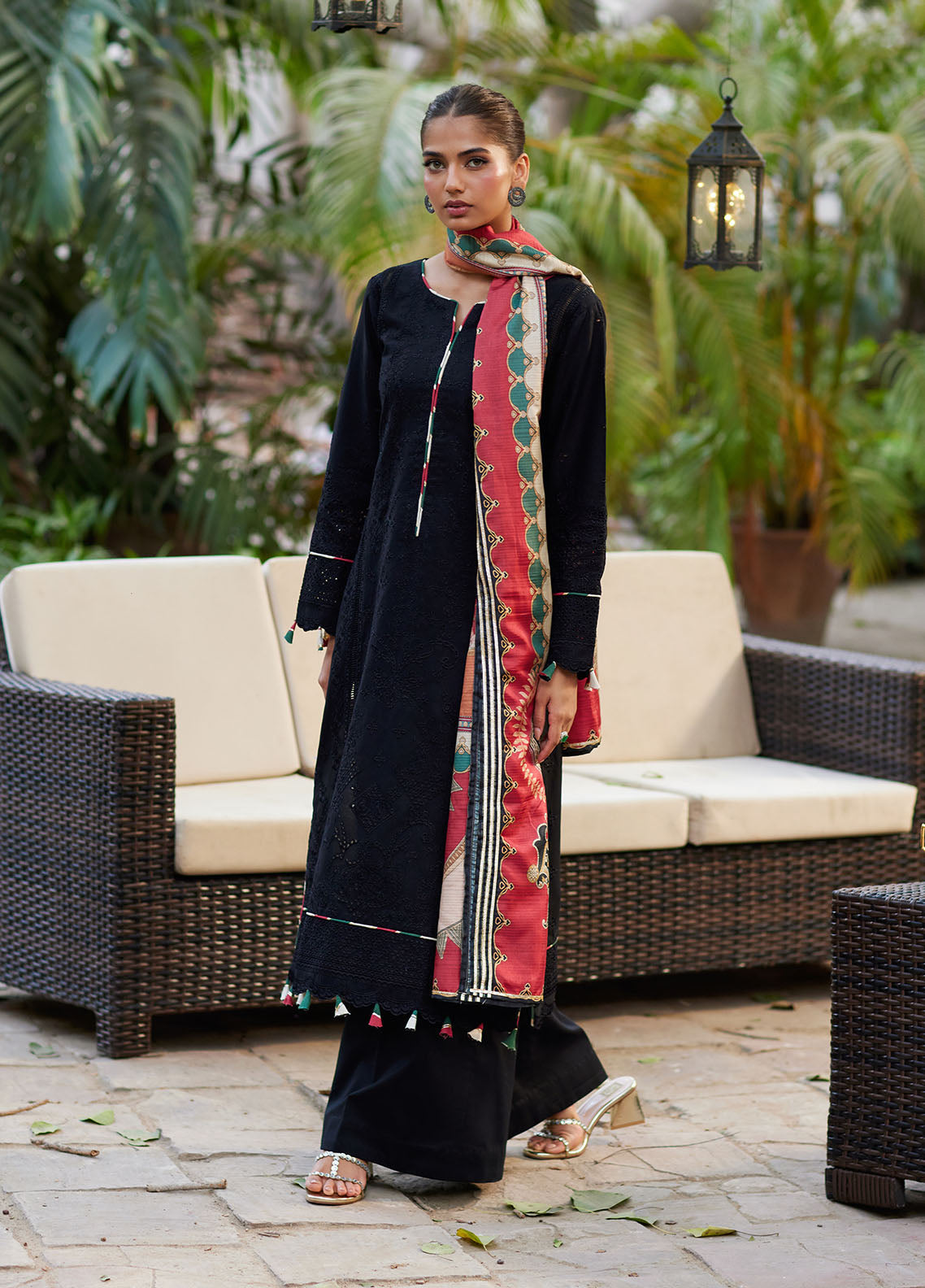 Bin Ilyas | Carnival Summer Edit 25 | Solene XS Black Lawn