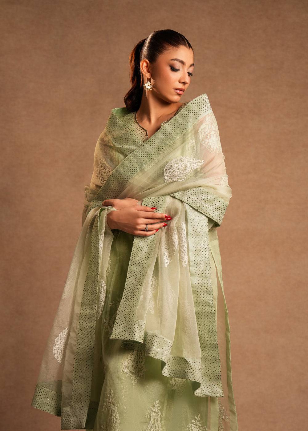 Laj | Festive Eid 25 | PRT-418 - Pakistani Designer Dress - by Laj | Type: Ladies Clothes - 100% Original at Saira Sultan