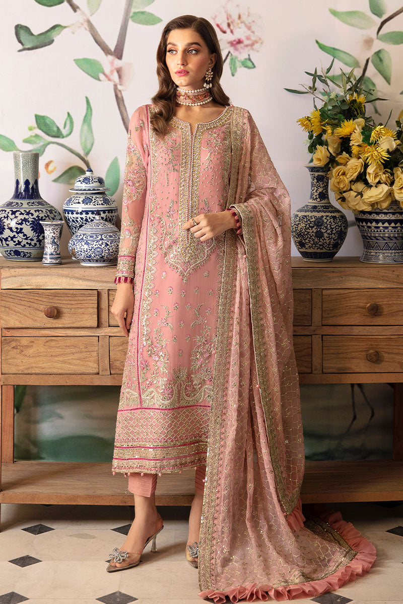 Gulaal | Embroidered Chiffon 24 | Viviana - Pakistani Designer Dress - by Gulaal | Type: Formal - 100% Original at Saira Sultan