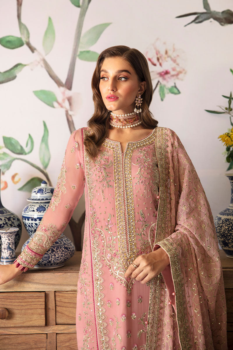 Gulaal | Embroidered Chiffon 24 | Viviana - Pakistani Designer Dress - by Gulaal | Type: Formal - 100% Original at Saira Sultan