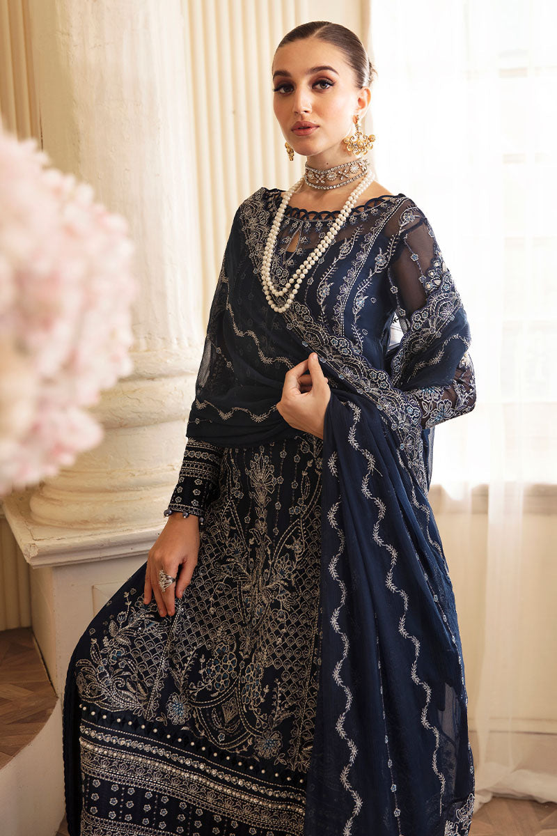 Gulaal | Embroidered Chiffon 24 | Evara - Pakistani Designer Dress - by Gulaal | Type: Formal - 100% Original at Saira Sultan