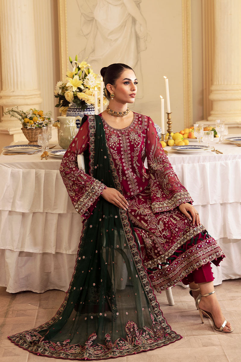 Gulaal | Embroidered Chiffon 24 | Blanca - Pakistani Designer Dress - by Gulaal | Type: Formal - 100% Original at Saira Sultan