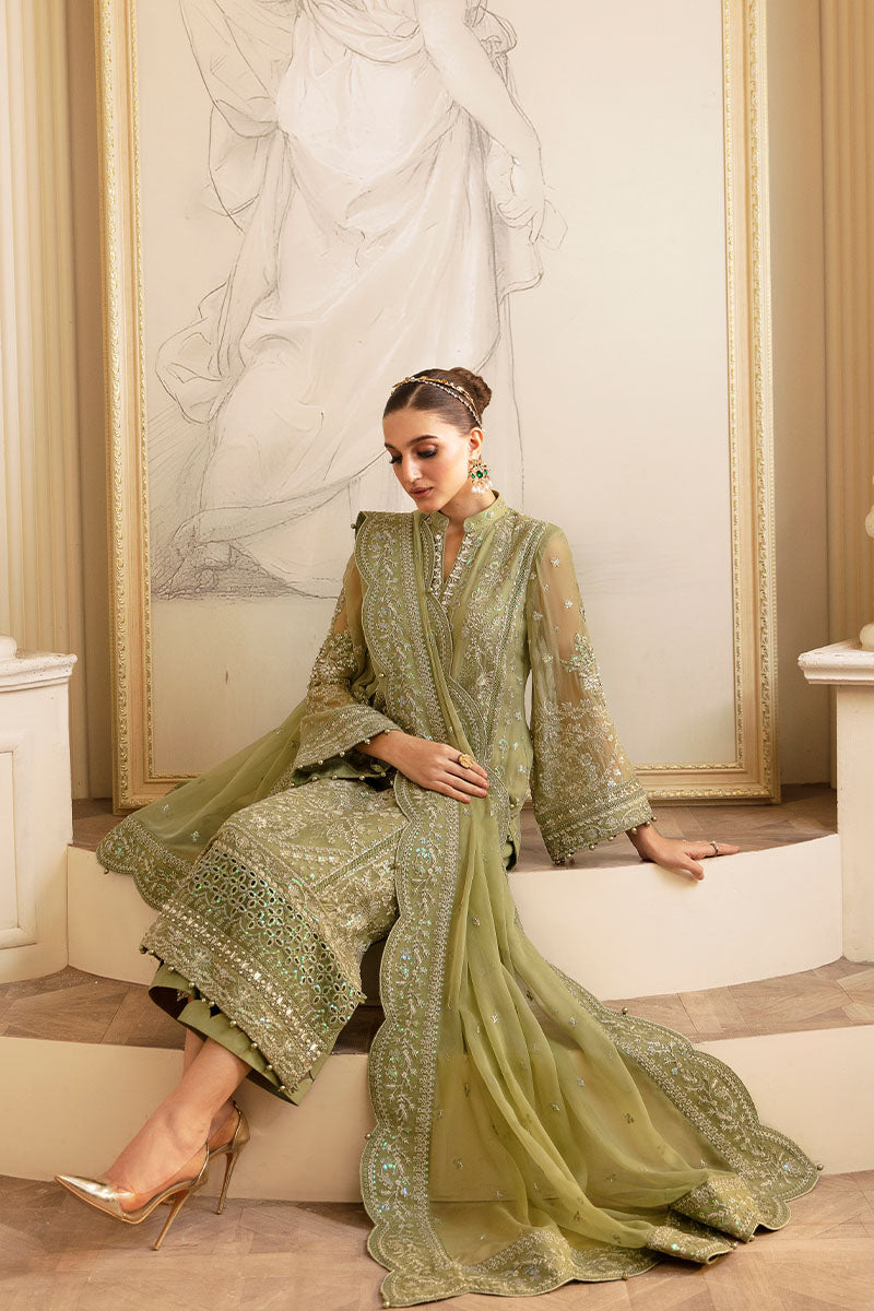 Gulaal | Embroidered Chiffon 24 | Almendra - Pakistani Designer Dress - by Gulaal | Type: Formal - 100% Original at Saira Sultan
