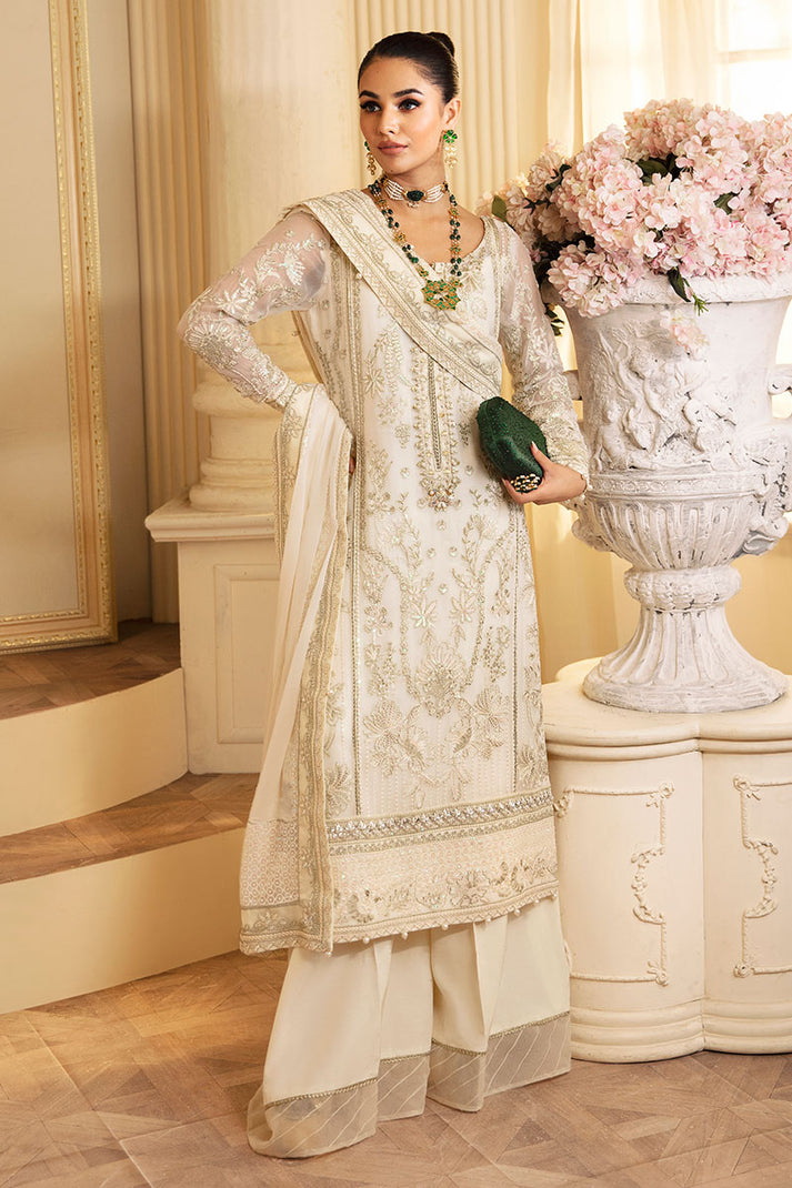 Gulaal | Embroidered Chiffon 24 | Delphine - Pakistani Designer Dress - by Gulaal | Type: Formal - 100% Original at Saira Sultan