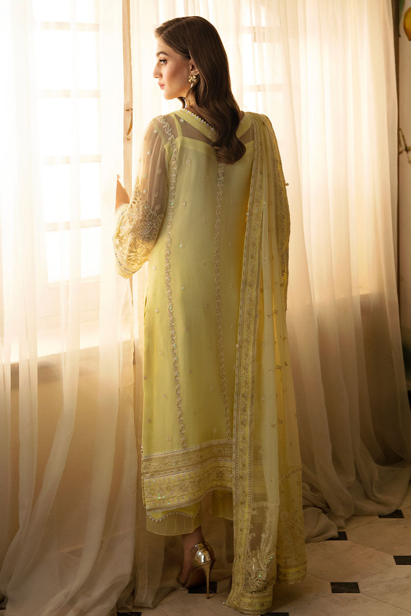 Gulaal | Embroidered Chiffon 24 | Estrella - Pakistani Designer Dress - by Gulaal | Type: Formal - 100% Original at Saira Sultan