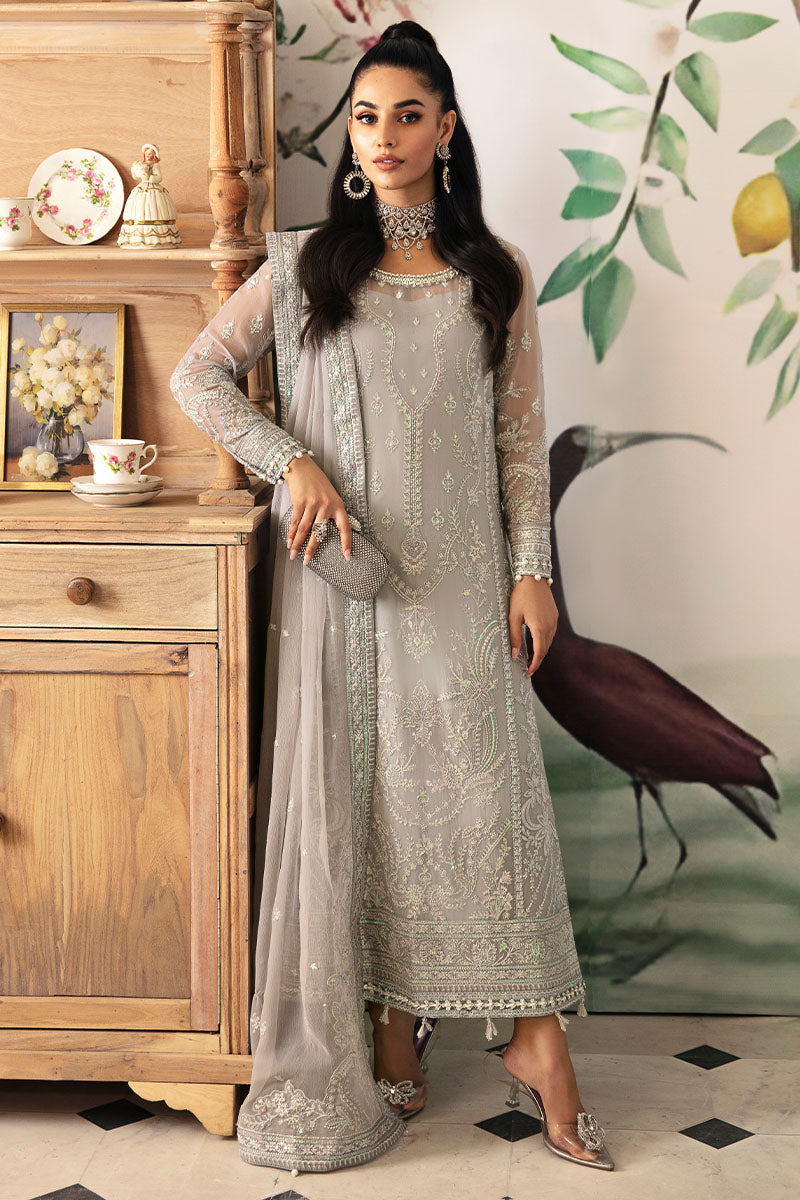 Gulaal | Embroidered Chiffon 24 | Aubrey - Pakistani Designer Dress - by Gulaal | Type: Formal - 100% Original at Saira Sultan