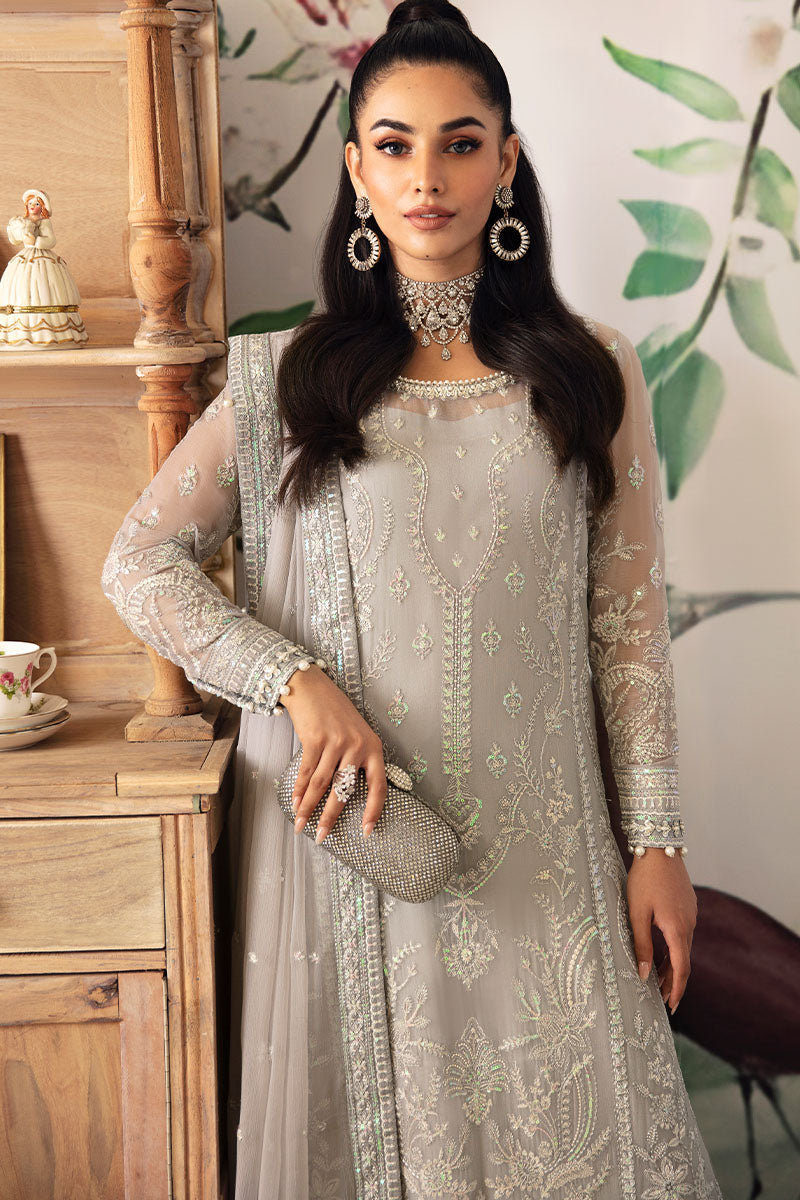 Gulaal | Embroidered Chiffon 24 | Aubrey - Pakistani Designer Dress - by Gulaal | Type: Formal - 100% Original at Saira Sultan