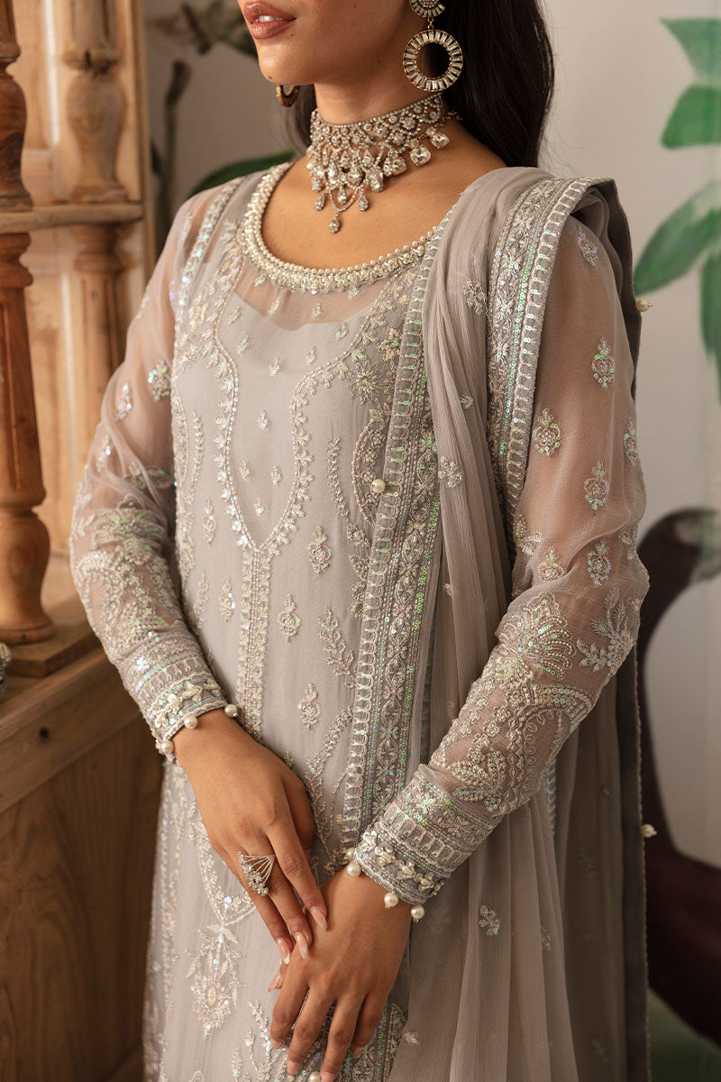 Gulaal | Embroidered Chiffon 24 | Aubrey - Pakistani Designer Dress - by Gulaal | Type: Formal - 100% Original at Saira Sultan