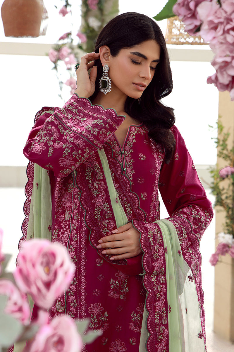 Gulaal | Festive Pret | Aaliyah M Fuchsia Lawn