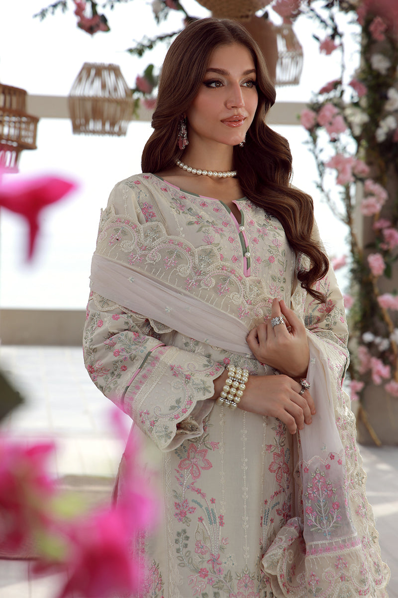 Gulaal | Festive Pret | Kaia M Off White Lawn