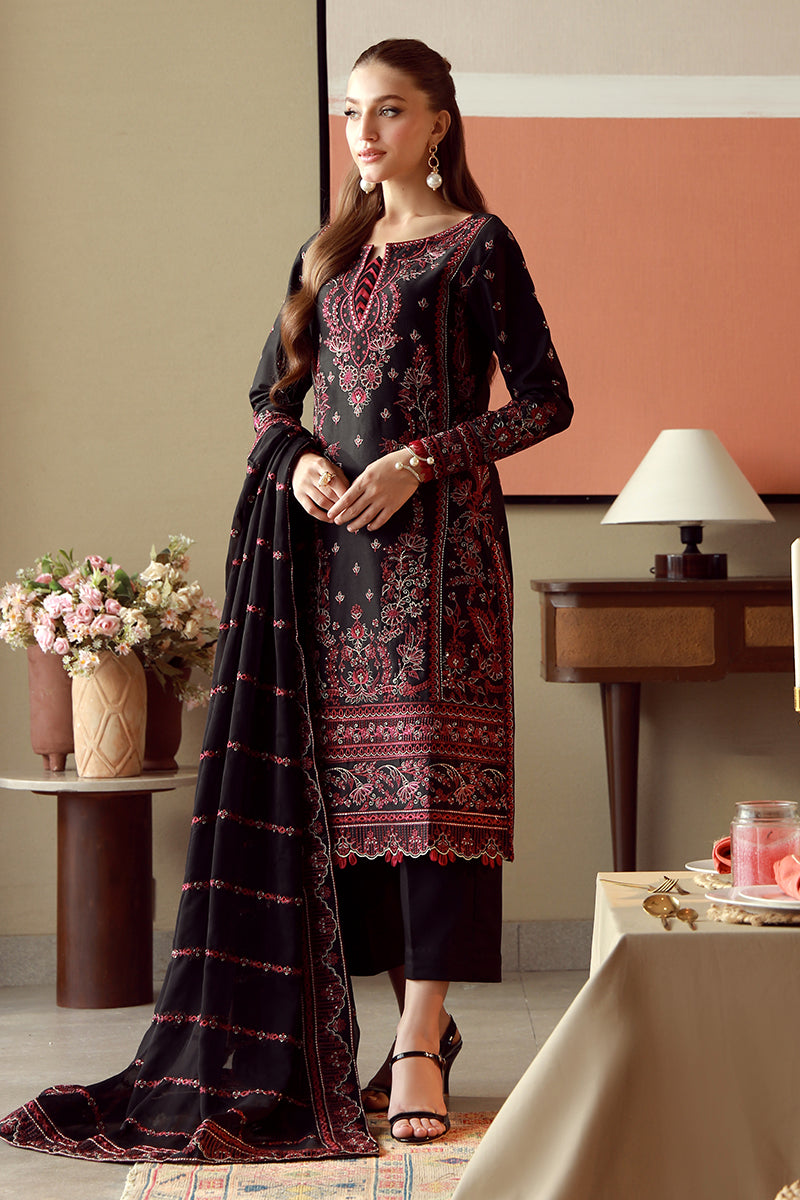 Gulaal | Festive Pret | Faina XS Black Lawn