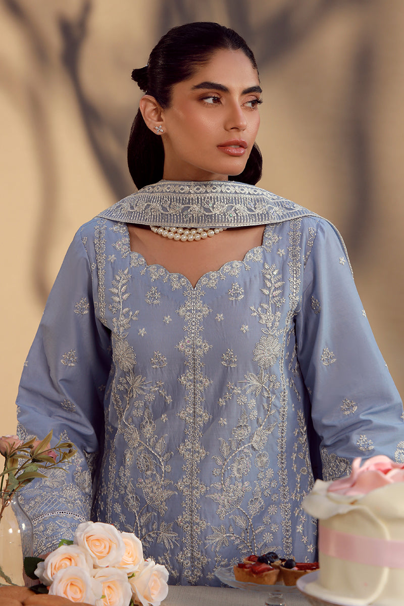 Gulaal | Festive Pret | Nehal M Periwinkle Lawn